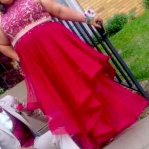 plus size prom dress
